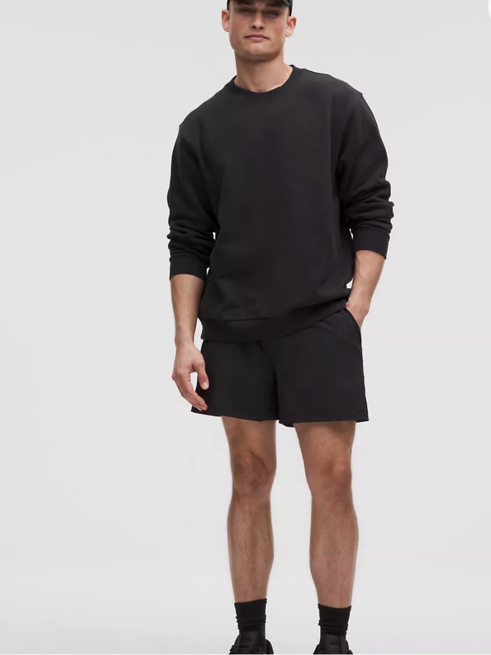 lululemon athletica Black Athletic Shorts for Men